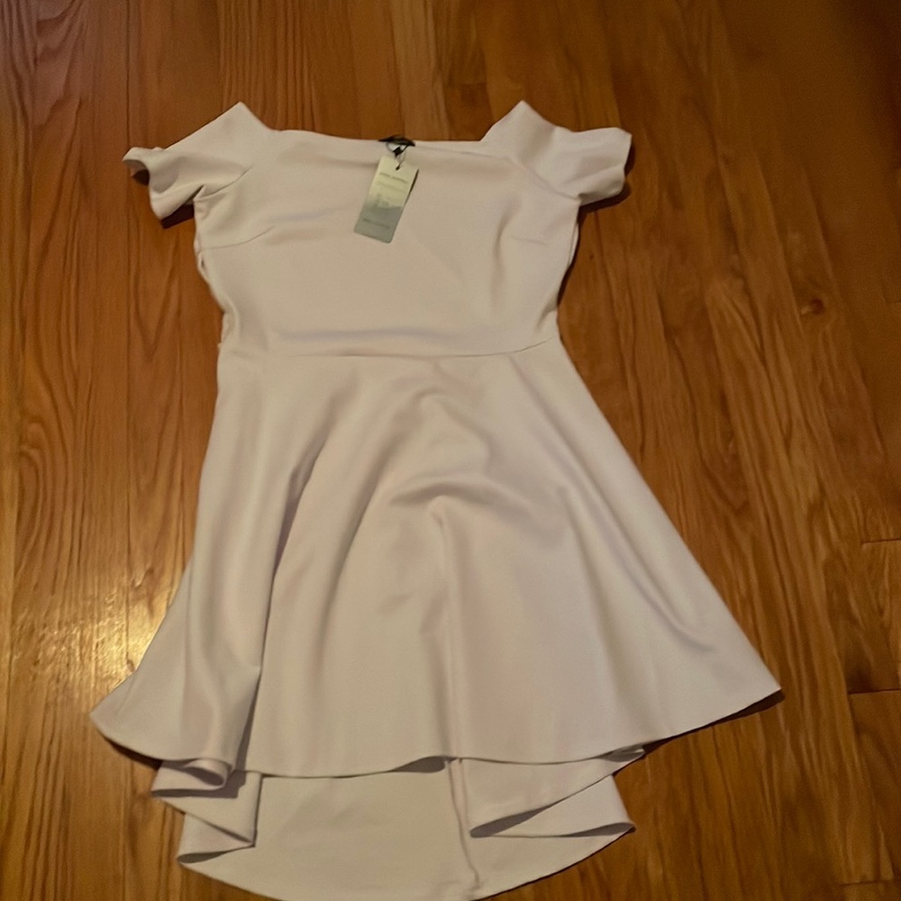 white dress